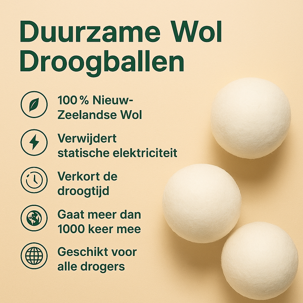 EFFINOVO wollen droogballen